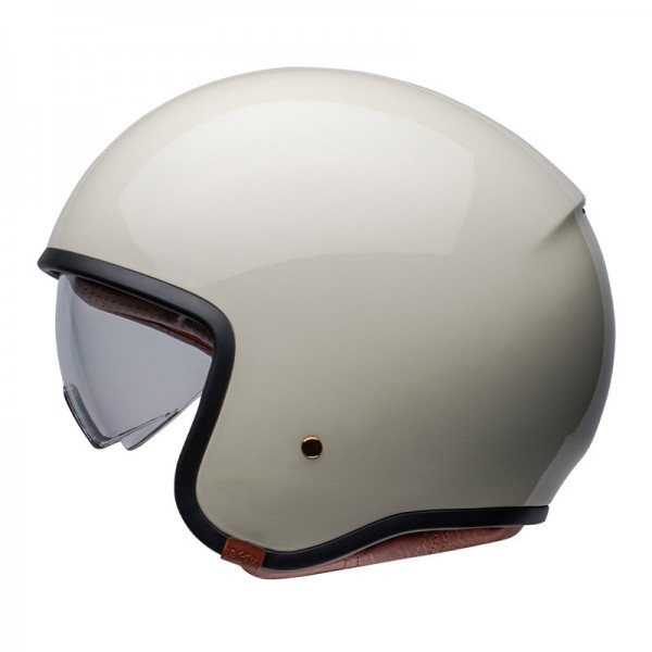 BELL TX501 ECE6 VINTAGE WHITE HELMET