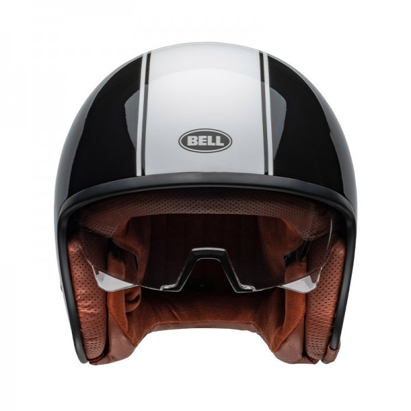 BELL TX501 RALLY ECE6 BLACK WHITE HELMET