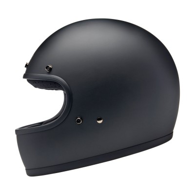 BILTWELL GRINGO FLAT BLACK HELMET