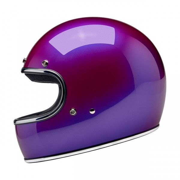 BILTWELL GRINGO METALLIC GRAPE HELMET