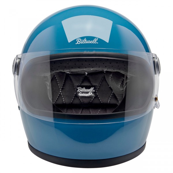 BILTWELL GRINGO S DOVE BLUE HELMET