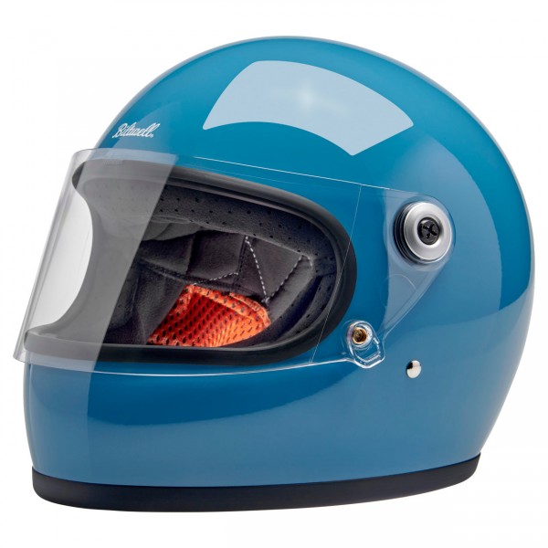 BILTWELL GRINGO S DOVE BLUE HELMET