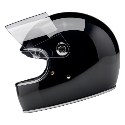BILTWELL GRINGO S GLOSS BLACK HELMET