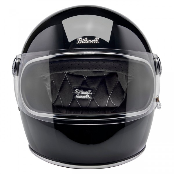 BILTWELL GRINGO S GLOSS BLACK HELMET