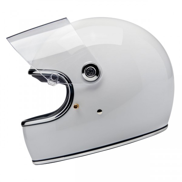 BILTWELL GRINGO S GLOSS WHITE HELMET