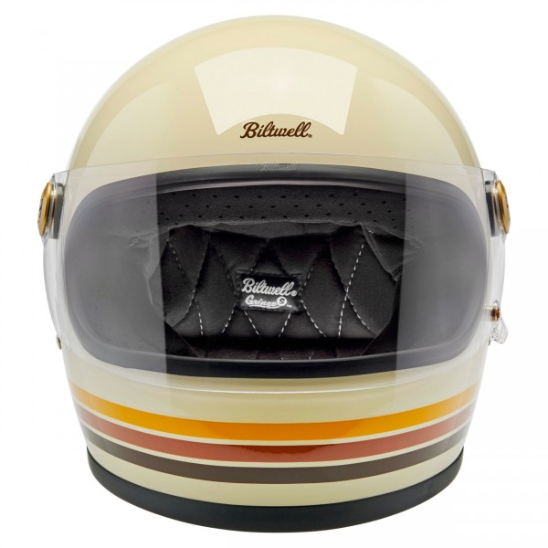 BILTWELL GRINGO S VINTAGE DESERT SPECTRUM HELMET