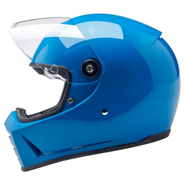 BILTWELL LANE SPLITTER GLOSS TAHOE BLUE HELMET