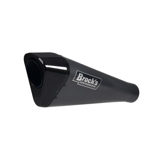 Brocks Performance Penta-Carbon Full System 15 Muffler Black For BMW S 1000 RR Part # 366453