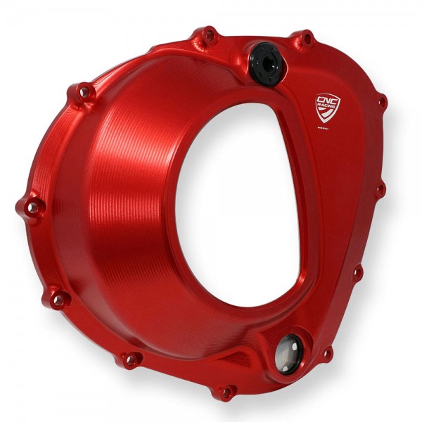 CNC CLUTCH COVER 4 CYLINDER RED FOR MV AGUSTA BRUTALE 920 2011-2012 PART # CA302R