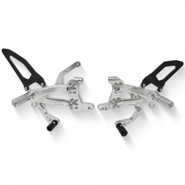 CNC RACING SETS SILVER FOR DUCATI PANIGALE V4 R 1000 2019-2020 PART # CNC-PE408S