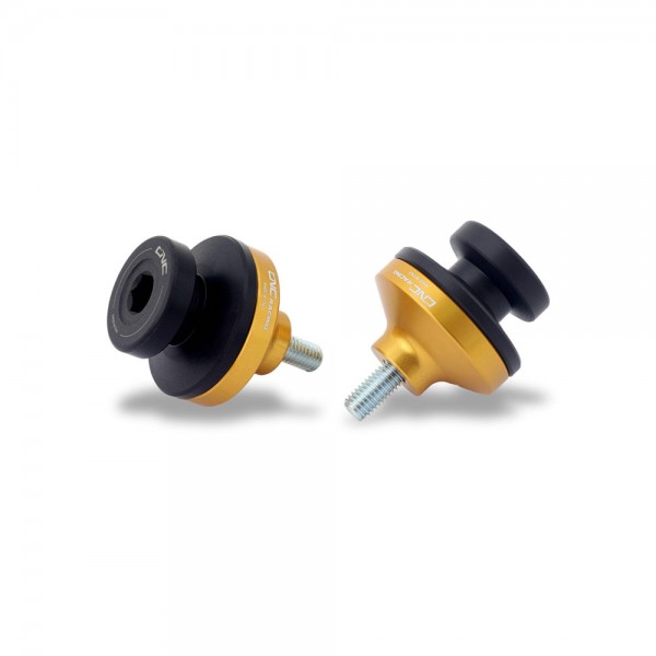 CNC RACING SWINGARM SPOOLS M8 GOLD PART # CNC-SC300G
