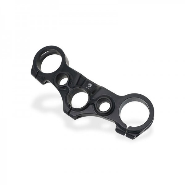 CNC RACING STEERING PLATE BLACK FOR DUCATI HYPERMOTARD 698 MONO 2024 PART # PST21B