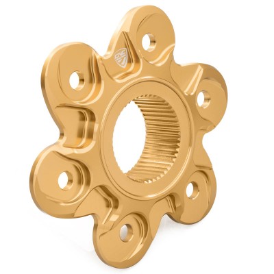 CNC RACING REAR SPROCKET COVER GOLD FOR DUCATI 1199 PANIGALE 2012-2013 PART # FL501G