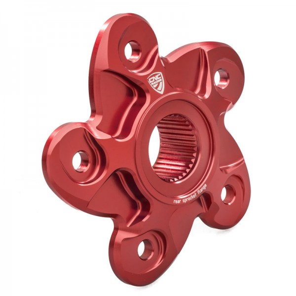 CNC RACING REAR SPROCKET COVER RED FOR DUCATI 1199 PANIGALE 2012-2013 PART # FL501R