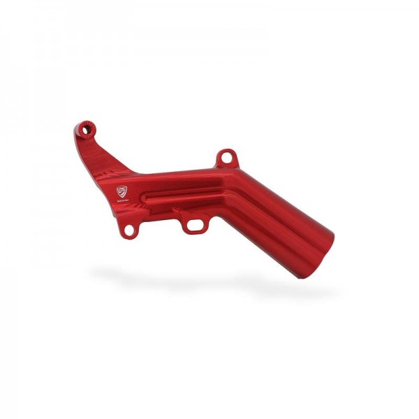 CNC RACING 2023 BRAKE PIPE COVER RED FOR DUCATI STREETFIGHTER V4 S 1100 2023-2024 PART # IFC04R