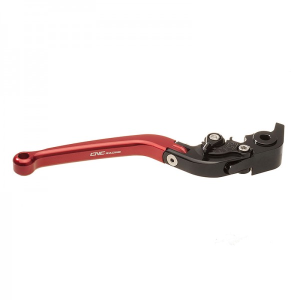 CNC RACING 190MM BRAKE LEVER RED FOR DUCATI MONSTER 1100 EVO 2011-2012 PART # LBF04R