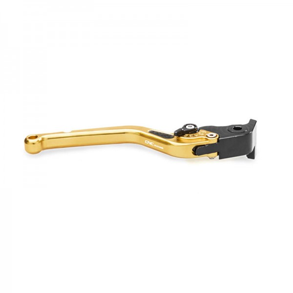 CNC RACING 190MM BRAKE LEVER GOLD FOR DUCATI MONSTER 1100 EVO 2011-2012 PART # LBL04G