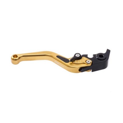 CNC RACING BRAKE LEVER SHORT 150MM GOLD FOR BMW S1000 RR 2012-2013 PART # LBS11G
