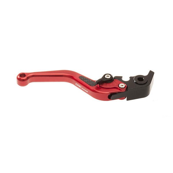 CNC RACING BRAKE LEVER SHORT 150MM RED FOR KAWASAKI ZX10R 2008-2010 PART # LBS19R