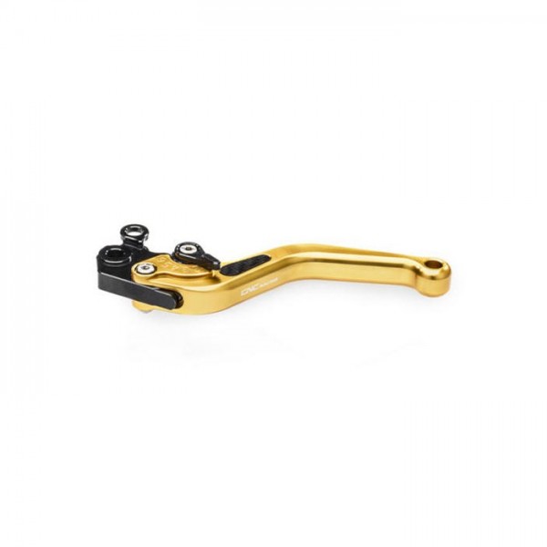 CNC RACING CLUTCH LEVER SHORT 150MM GOLD FOR KAWASAKI NINJA 1000 ZX-10R 2017-2018 PART # LCS45G