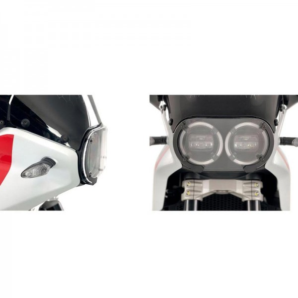 CNC RACING HEADLIGHT PROTECTION CLEAR FOR DUCATI DESERTX 2022-2024 PART # WS365CL