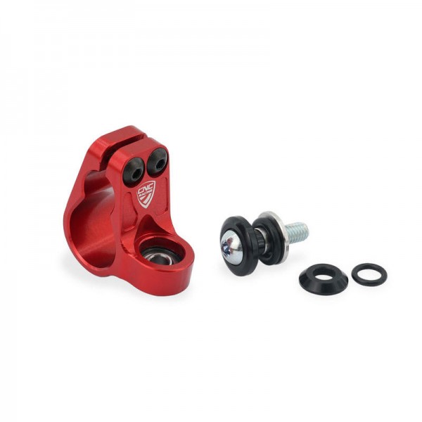 CNC RACING SD111 DAMPER CLAMP KIT RED FOR DUCATI STREETFIGHTER V4 1100 2020 PART # SD111R