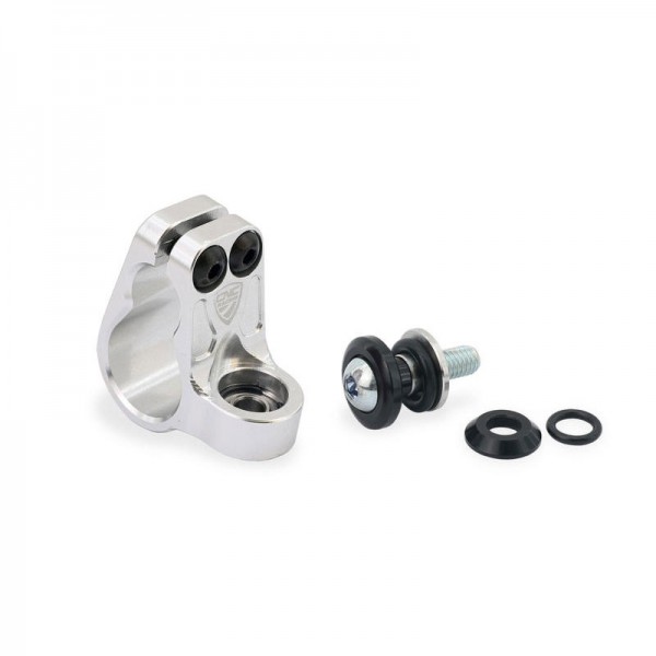 CNC RACING SD111 DAMPER CLAMP KIT SILVER FOR DUCATI STREETFIGHTER V4 1100 2020 PART # SD111S