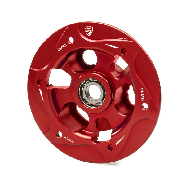 CNC PRESSURE PLATE OIL BATH CLUTCH RED FOR DUCATI 1199 PANIGALE 2012-2013 PART # SP200R