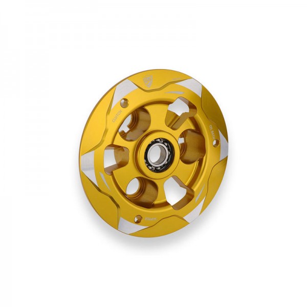 CNC RACING BICOLOR PRESSURE PLATE GOLD FOR DUCATI PANIGALE V4-V4S 2018-2019 PART # SP201GS