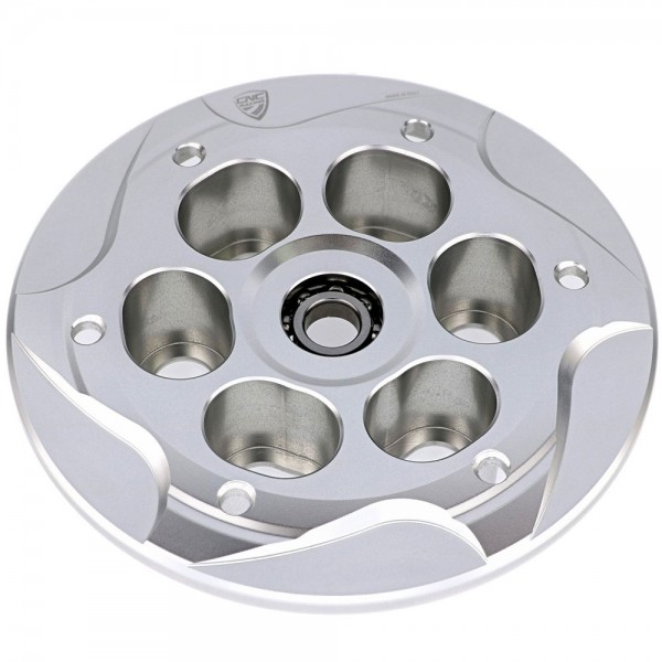 CNC SLIPPER CLUTCH PRESSURE PLATE SILVER FOR MV AGUSTA F3 675 2012 PART # SP301S