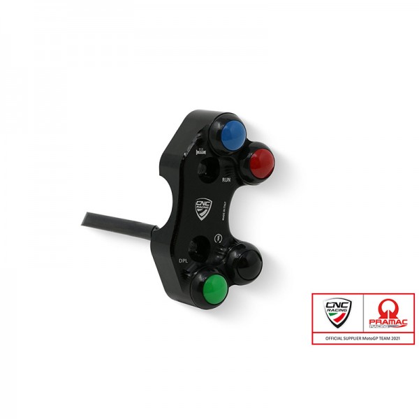 CNC RACING PRAMAC LTD RIGHT SWITCH FOR DUCATI STREETFIGHTER V4 1100 2020 PART # SWD21BPR CNC RACING PRAMAC LTD RIGHT SWITCH FOR DUCATI STREETFIGHTER V4 1100 2020 PART # SWD21BPR