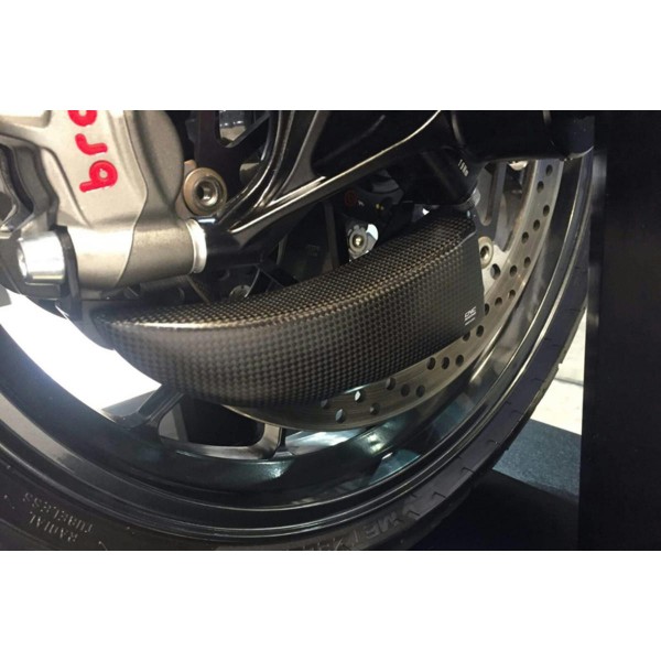 CNC GP DUCTS-FRONT BRAKE COOLING SYSTEM GLOSSY CARBON FOR BMW S1000 RR 2012-2013 PART # ZA701KPR