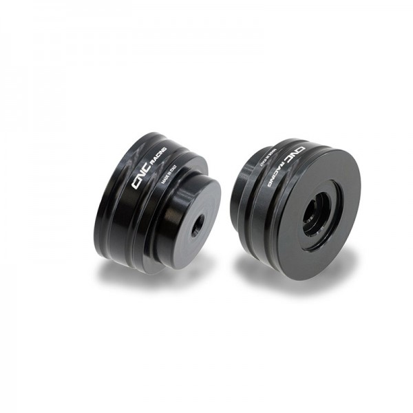 CNC RACING HANDLEBAR WEIGHTS BLACK FOR DUCATI MULTISTRADA V4 1100 (2021-2024) PART # CM240B