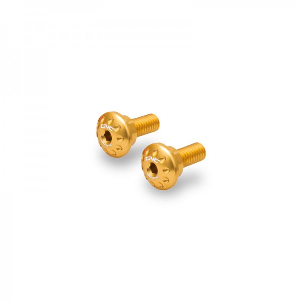 CNC RACING DASHBOARD COVER SCREW GOLD FOR APRILIA RS 660 (2020-2024) PART # KV343G