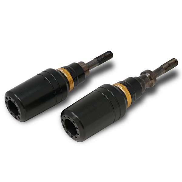 CNC RACING FRAME PROTECTIONS GOLD FOR DUCATI STREETFIGHTER V4 1100 2020 PART # TC322G