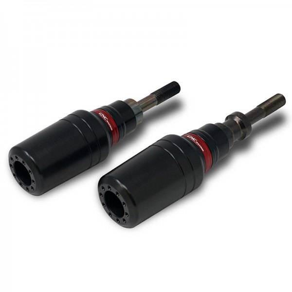 CNC RACING FRAME PROTECTIONS RED FOR DUCATI STREETFIGHTER V4 1100 2020 PART # TC322R