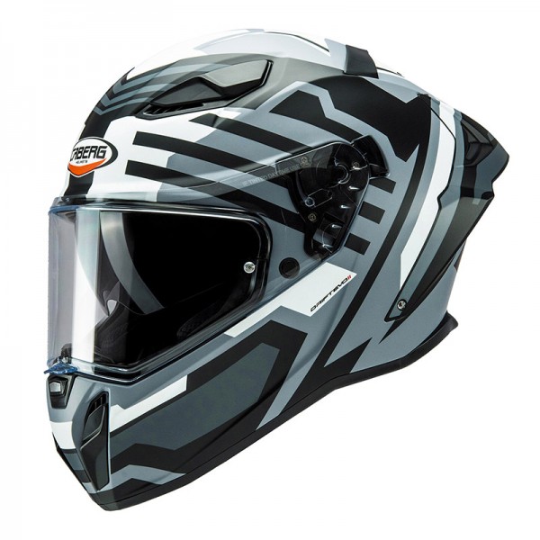 CABERG DRIFT EVO 2 HORIZON BLACK WHITE MATT HELMET