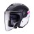 CABERG SOHO ZEPHYR BLACK WHITE FUCHSIA HELMET