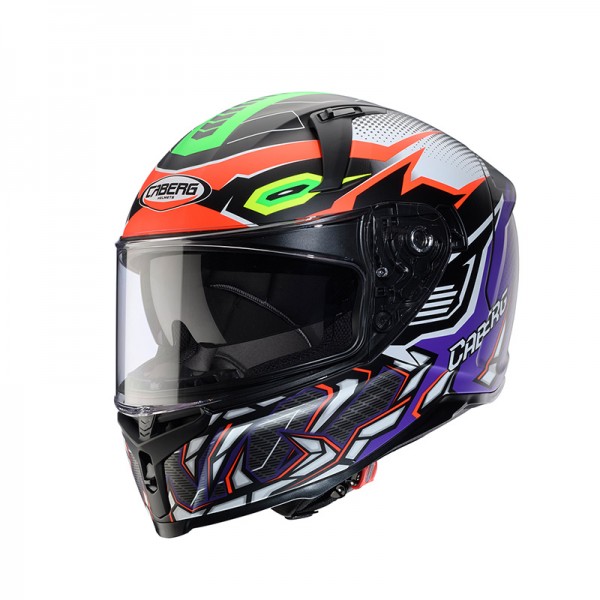 CABERG AVALON X GURKHA GREEN PURPLE MATT HELMET