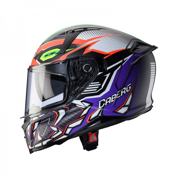 CABERG AVALON X GURKHA GREEN PURPLE MATT HELMET