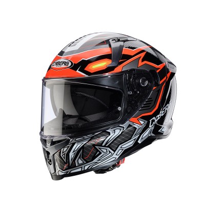 CABERG AVALON X GURKHA GREY ORANGE HELMET