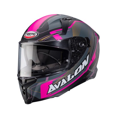 CABERG AVALON X OPTIC FUCHSIA HELMET