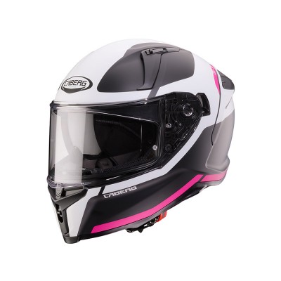 CABERG AVALON X PURE WHITE FUCHSIA MATT HELMET