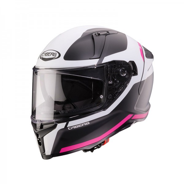 CABERG AVALON X PURE WHITE FUCHSIA MATT HELMET