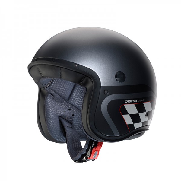 CABERG JET FREERIDE X DAYTONA GREY MATT HELMET