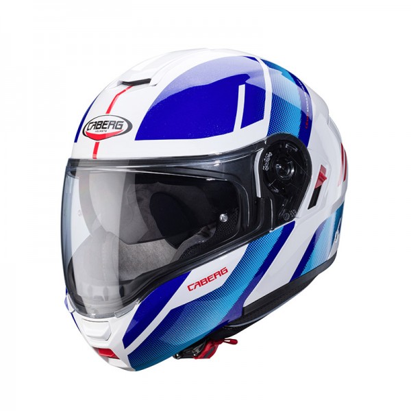 CABERG LEVO X MANTA BLUE RED HELMET