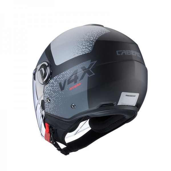 CABERG RIVIERA V4X ALPHA BLACK MATT HELMET