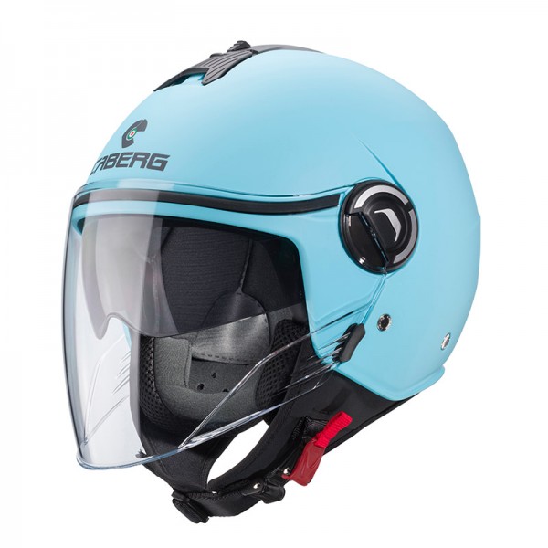 CABERG RIVIERA V4X LIGHT BLUE MATT HELMET