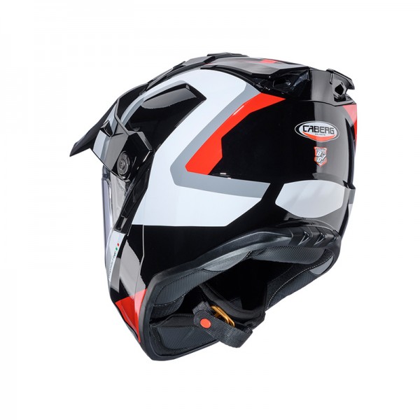 CABERG TANAMI SCRAM BLACK RED WHITE HELMET