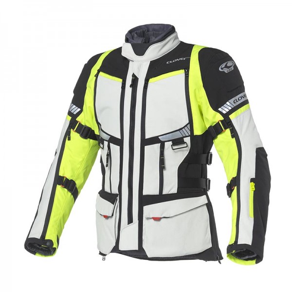 CLOVER GTS-5 WP GREY YELLOW JACKET